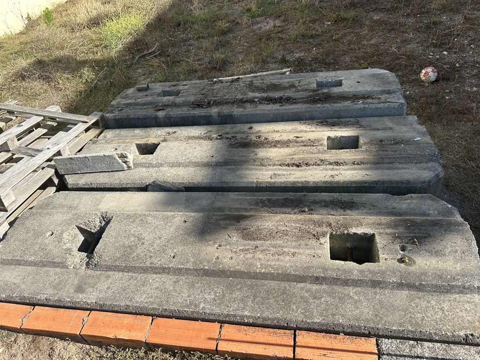 Pedra para grua construcao civil