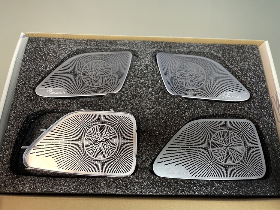 Накладки на дверные карты burmester Mercedes W222 W167 X167