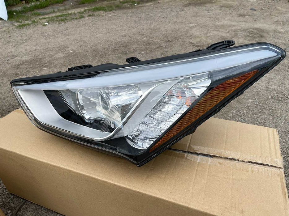 Решетка радиатора Hyundai Santa fe 2014-2018