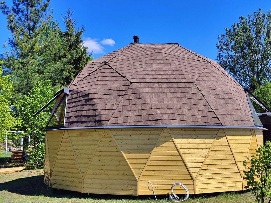 Kopuła geodezyjna, warsztatowa, glamping, dom kopułowy