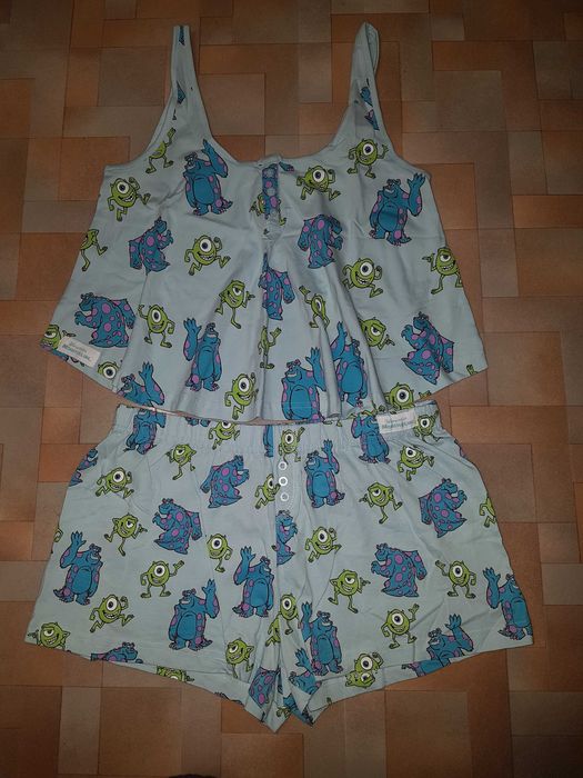 Комплект Корпорация монстров 2XS-S р-р, пижама Disney, можно подростку