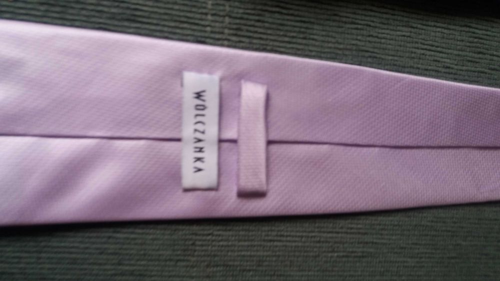 Modny elegancki krawat - jedwab, microfibra