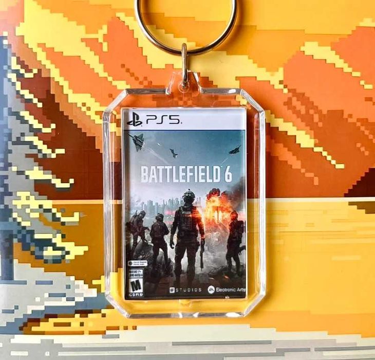 Brelok Battlefield 6 - mini okładka gry PS5