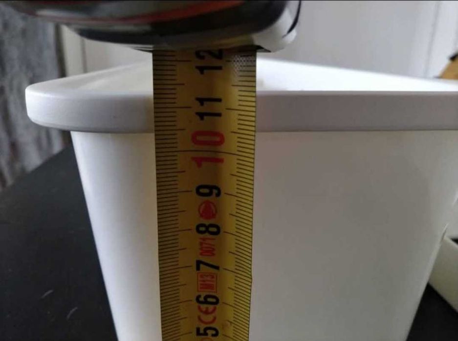 Caixa c/sistema deslizante para arrumação (Variera/ikea)