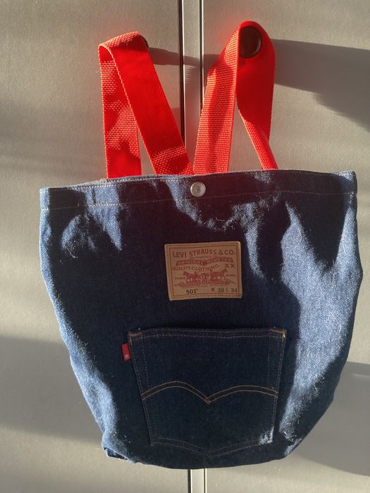 Plecak levis jesns jeansowy