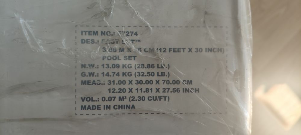 Bestway basen 3,66 m