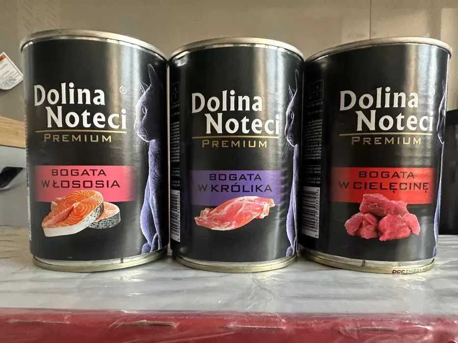 DOLINA NOTECI Premium mokra karma dla kota 12 x 400g MIX