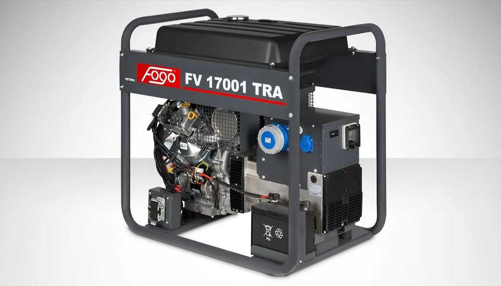 Agregaty prądotwórcze benzynowe Jednofazowe do 20.0 kW FV 17001 TRE / TRA silnik Vanguard!