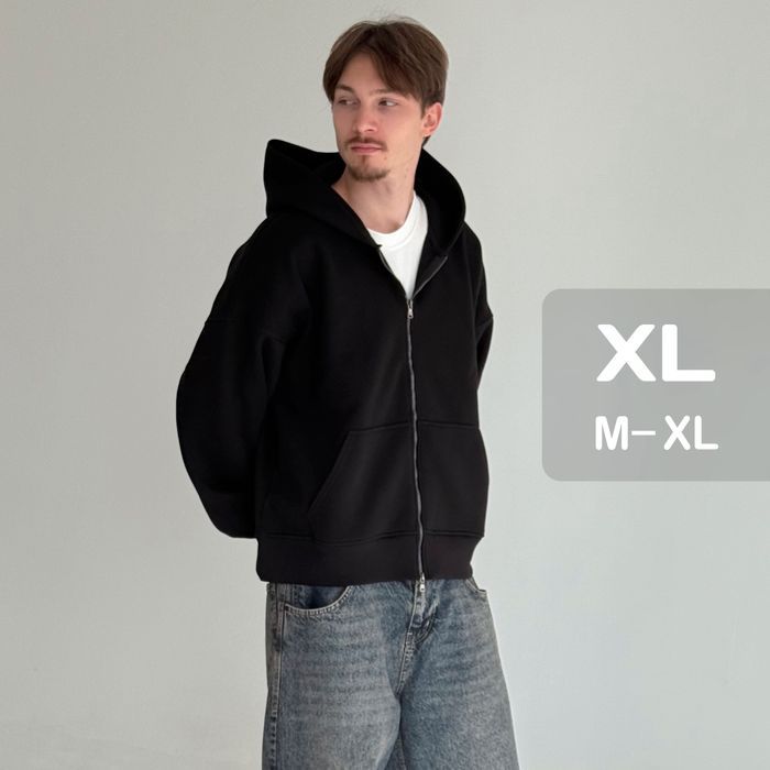 Коротке зіп худі чоловіче, кофта зіпка / Зипка, зип худи zip hoodie XL