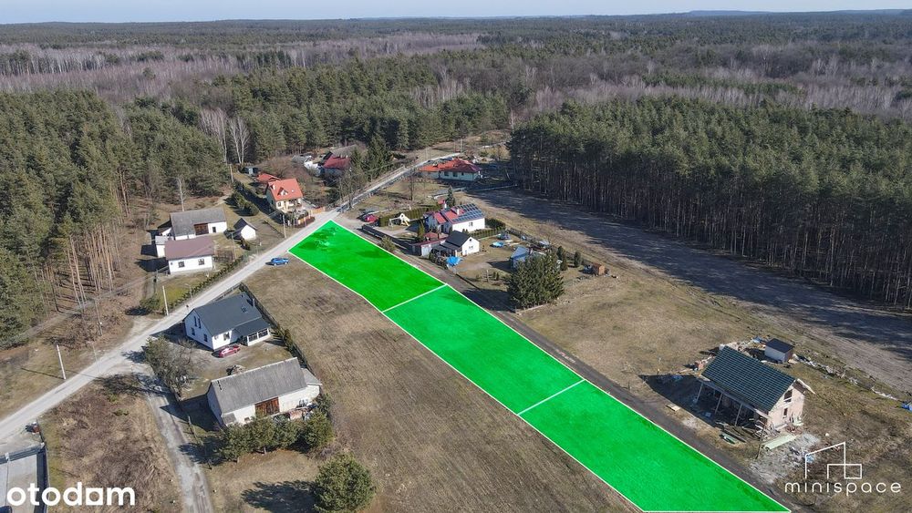 Działki budowlane w malowniczej okolicy | Wydane WZ | LAS - Więcej