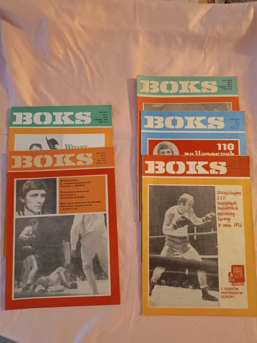 Miesięcznik Boks rok 1975/71