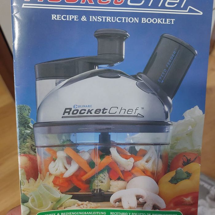 ROBOT RĘCZNY KUCHENNY Culinare Rocket Chef - siekacz, rozdrabniacz