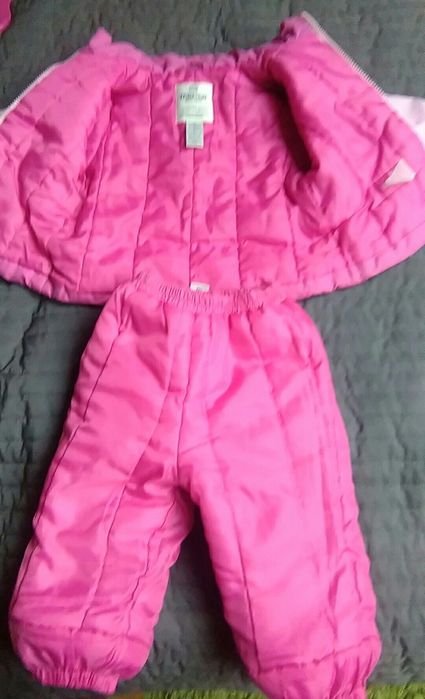 Kombinezon dwuczesciowy ,zimowy roz 74/80  z metki  12mies