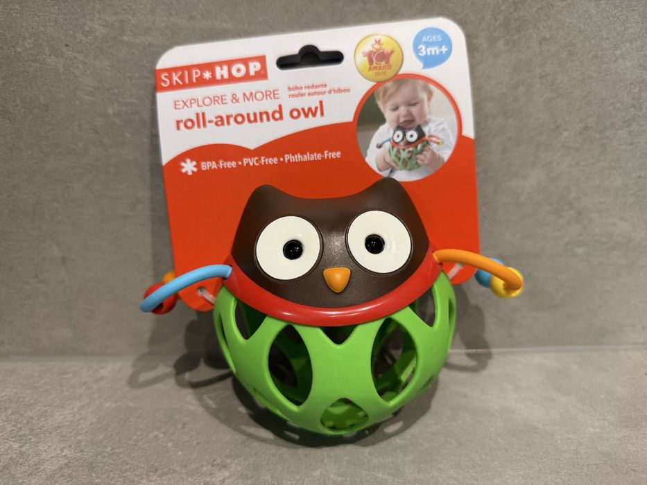 Skip Hop Sowa gryzak grzechotka zabawka dla dziecka - nowa