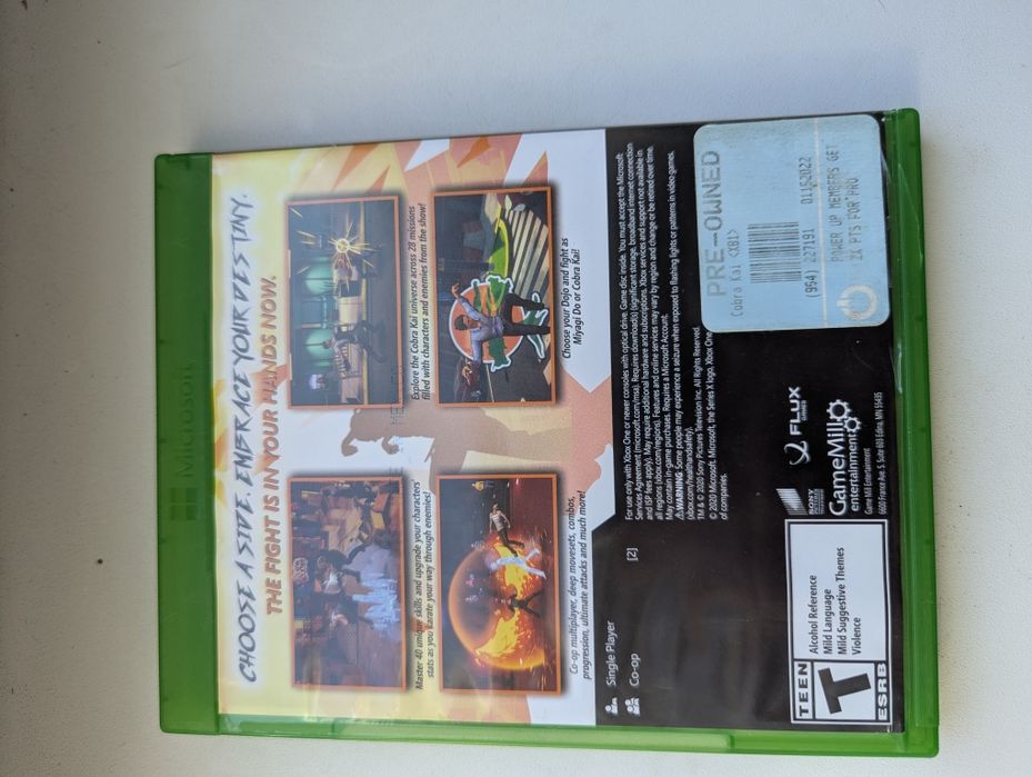 Cobra Kai the Karate Kid ігри игры диски на Xbox one series x s