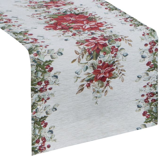 Obrus bieżnik 40x100 Cho 4153 naturalny gobelinowy