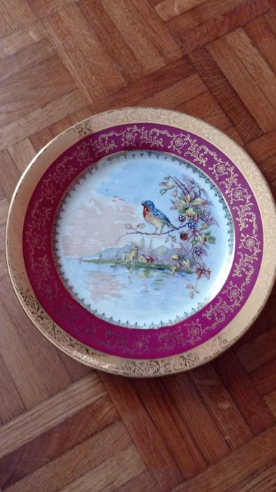 Conjunto 4 pratos Limoges France Nacy & Cath