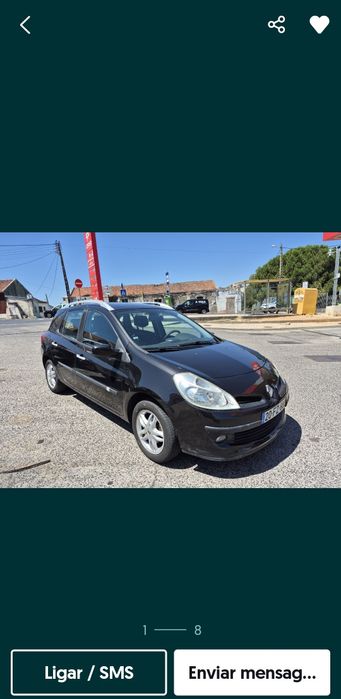 Renault clio break 2008 file , so andar