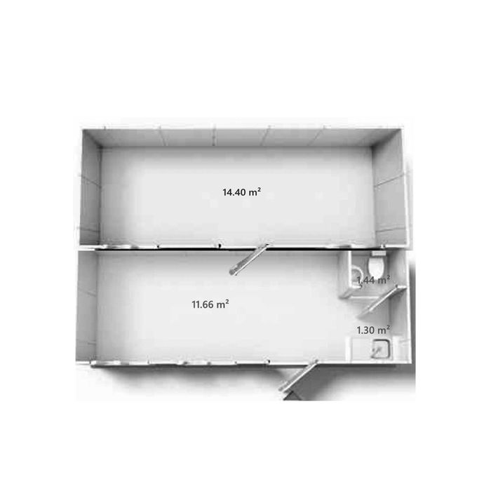 Dom Modułowy 30m2 ocieplony