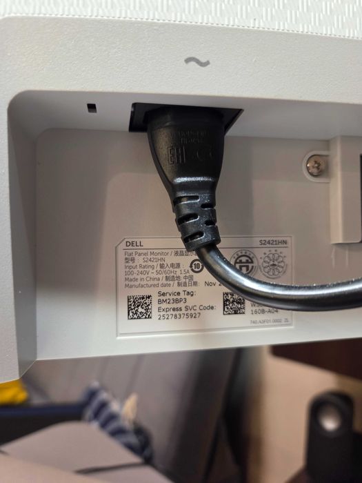 Monitor Dell S2421HN 24" Full HD IPS 75Hz 4ms