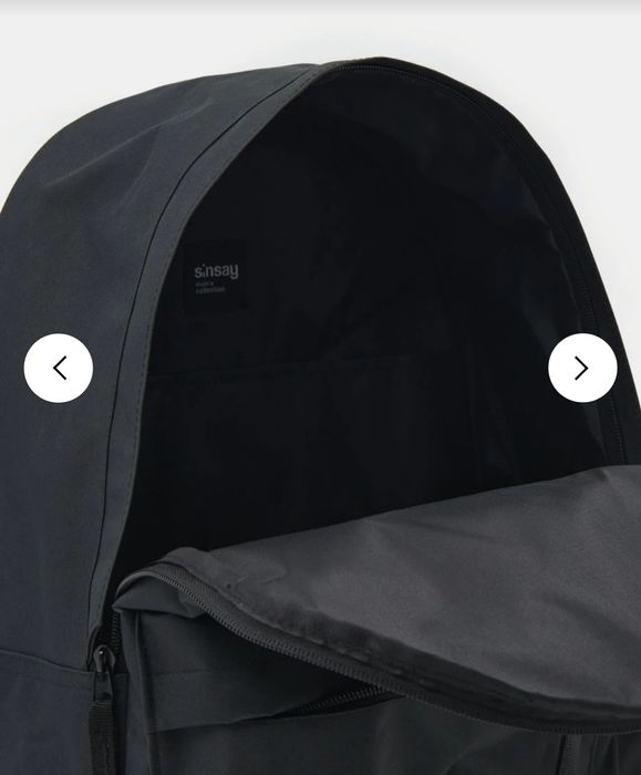 Черный рюкзак Sinsay Новый с биркой