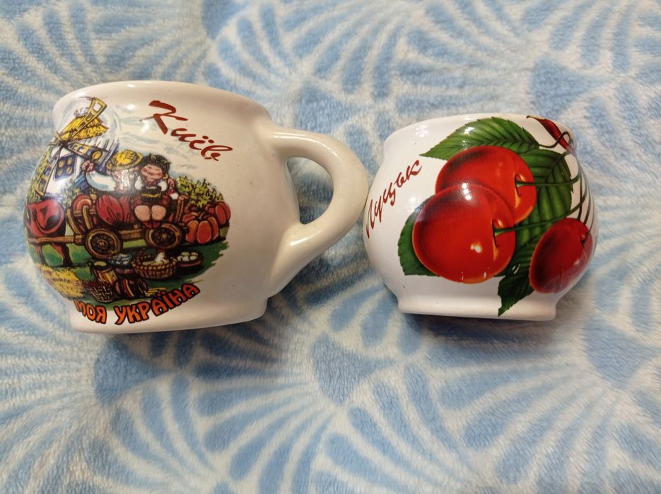 Чашки сувенірні Луцьк та Київ