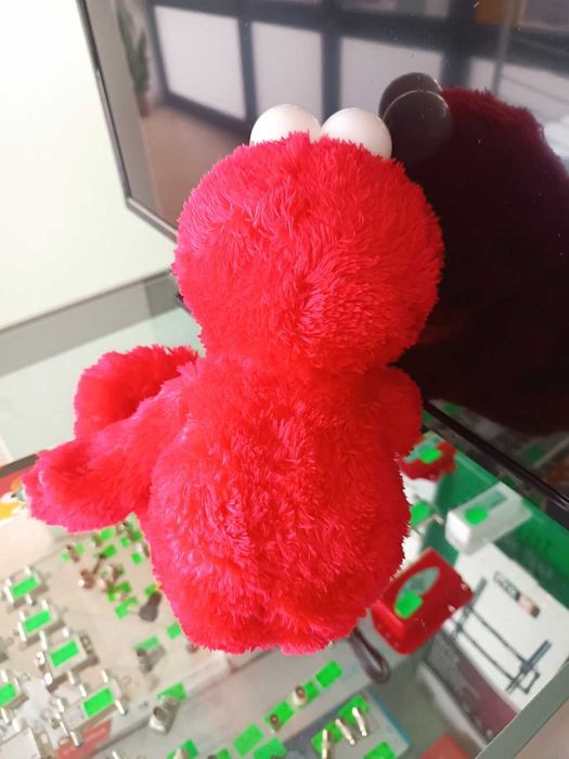 PROMO NATAL:Peluche Rua Sésamo Elmo 37cm(new version 2025)