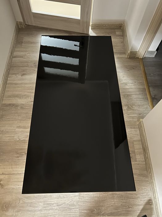 Mini ława victoria akryl czarny