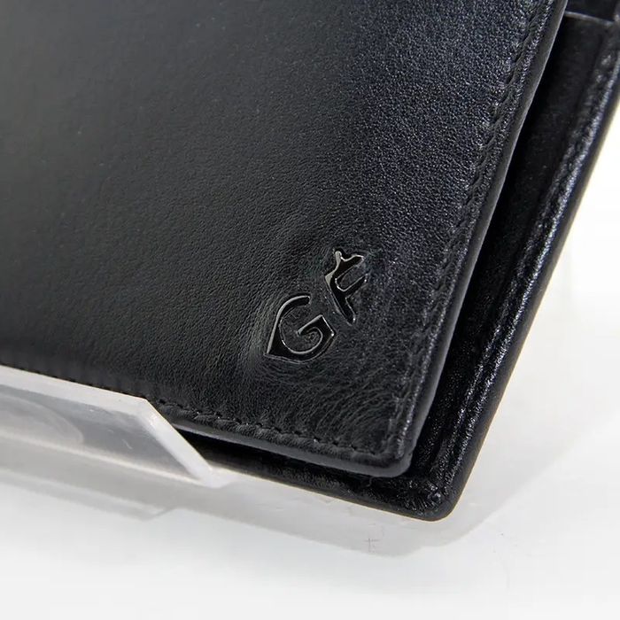 Мужское чёрное портмоне