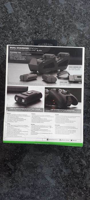 Stacja ładująca PowerA Duo do konsoli Xbox Series X|S — Czarna