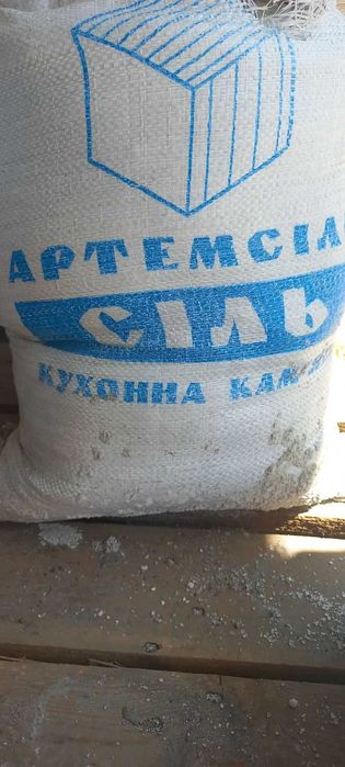 Соль артемовская довоенная каменная кухонная