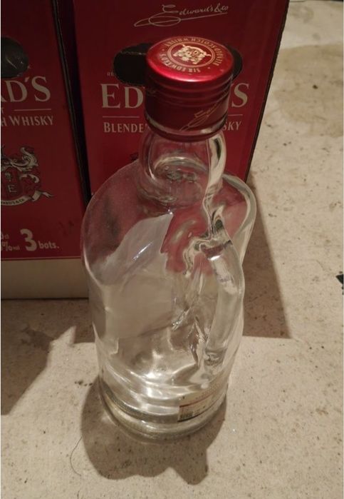 Butelka szklana z rączką 2.5l 3szt
