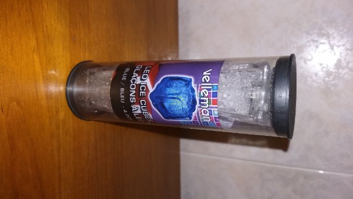 Blue LED Light-Up Ice Cubes to Add Color to Your Drink!64551286765186122