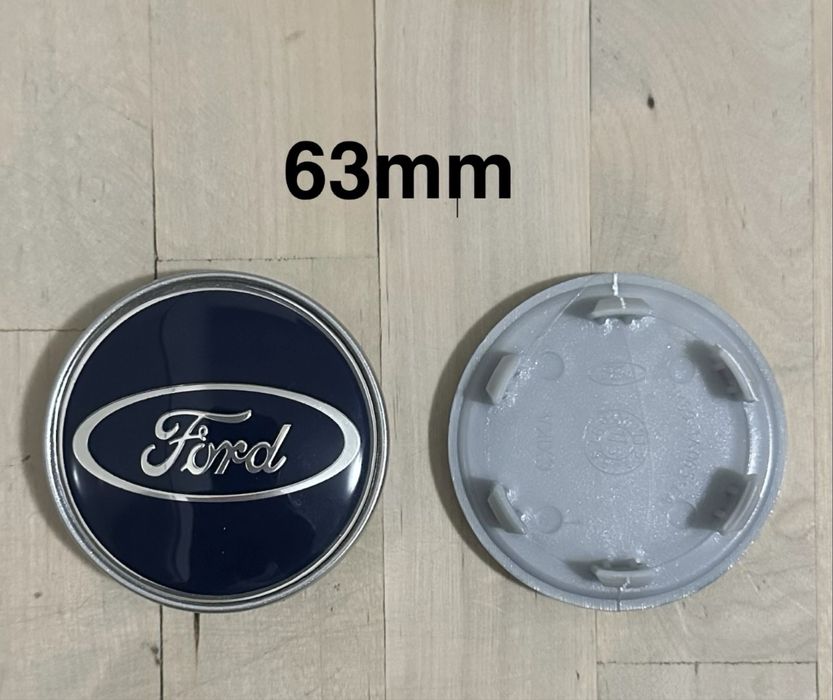 Conjunto Centros Tampas Ford 54mm 56mm 60mm 63mm 65mm 68mm