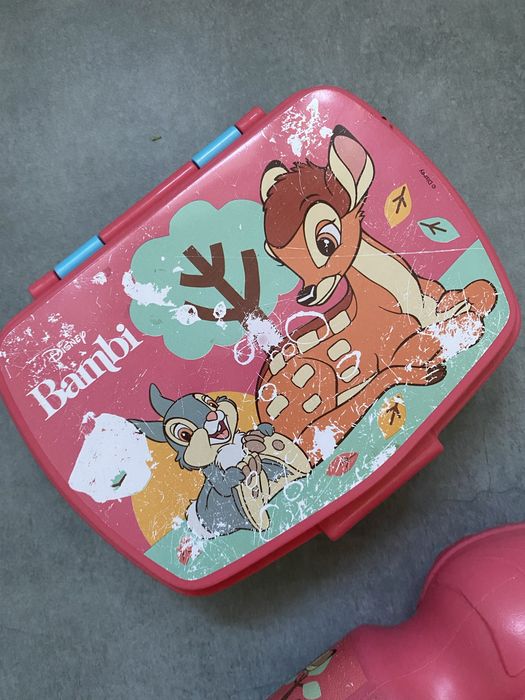 Bidon i sniadaniowka lunchbox Bambi