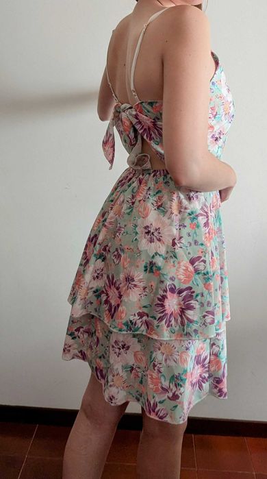 Vestido Florido de Verao