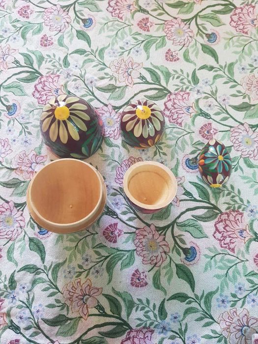 Matrioska Ovo Pintado à Mão