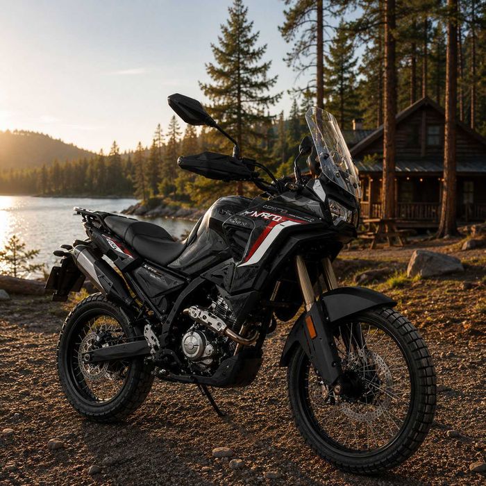 WYNAJEM QJMOTOR SRT 125 DX - Turystyk na Prawo Jazdy Kat. B - Wypożyczalnia Motocykli Rent4Ride