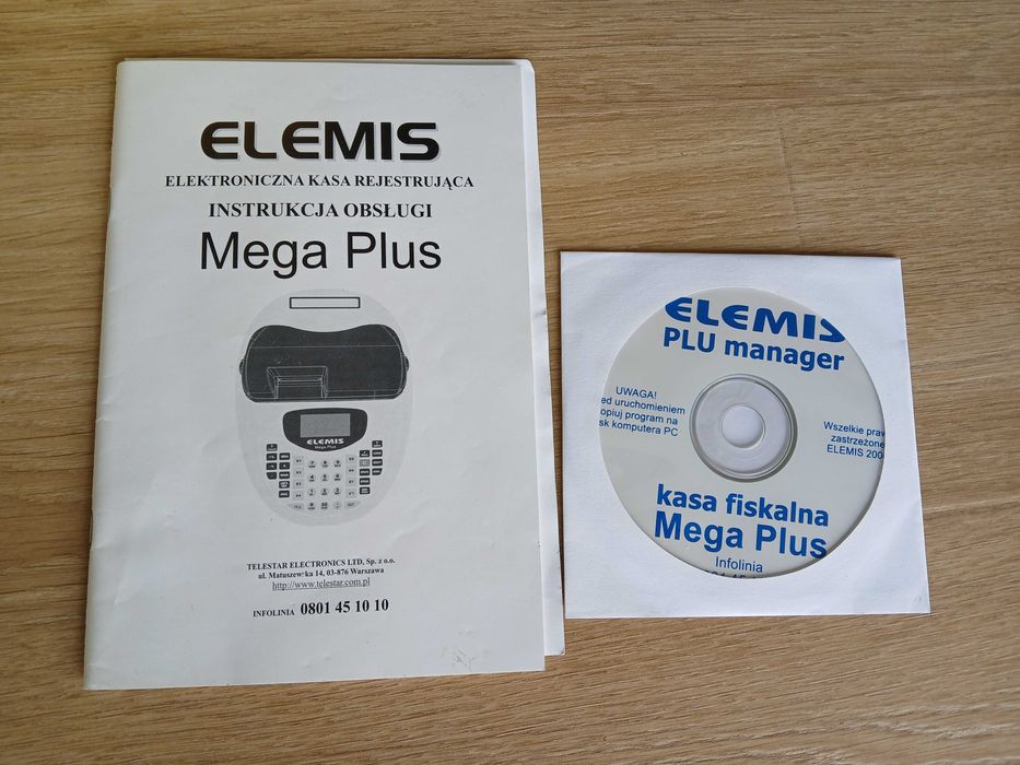 Kasa fiskalna ELEMIS MEGA PLUS