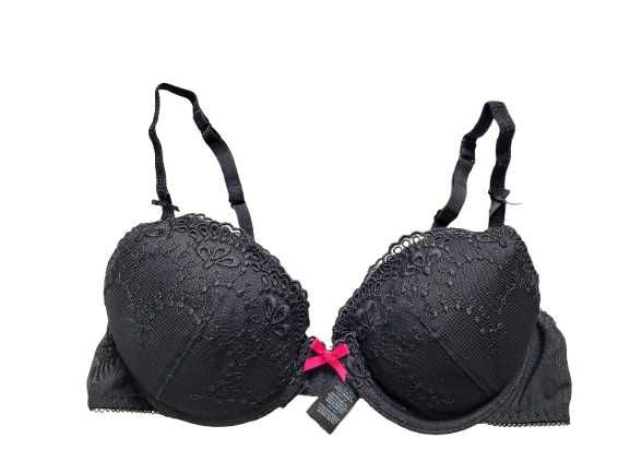 Czarny stanik biustonosz 80B 36B Marks&Spencer bielizna
