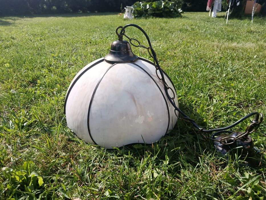 Duża lampa wisząca ala Tiffany