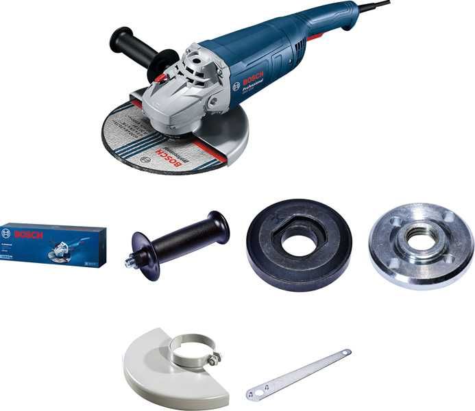Угловая шлифмашина (болгарка) GWS 2200 Bosch Professional (230 круг) (06018C1320)
