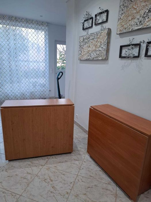 Roupeiro de duas porta IKEA e mesa de jantar