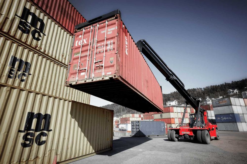 Kontener morski magazynowy 40 DV/HC 12 metrowy, używany