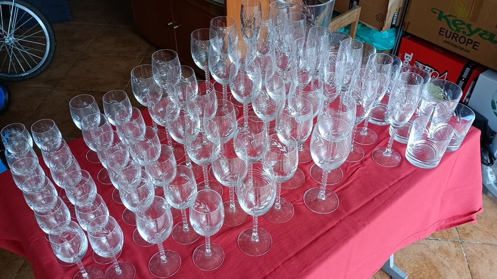 Copos de cristal Atlantis