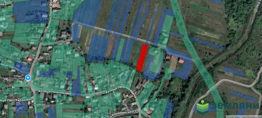 Земельна ділянка в с. Ямниця під будівництво, вул. Нижникевича (8)