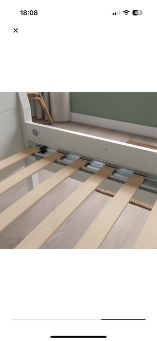 2 Camas Solteiro IKEA c/ Gaveta + Estrado + Colchão – Excelente Estado