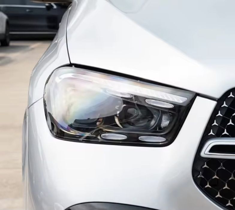 Vidro lente capa farol ótica mercedes W167 GLE facelift  2023-