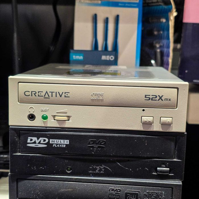 Leitor CD-ROM Interno Creative 52X mx IDE – Modelo CD5233E – Retro PC
