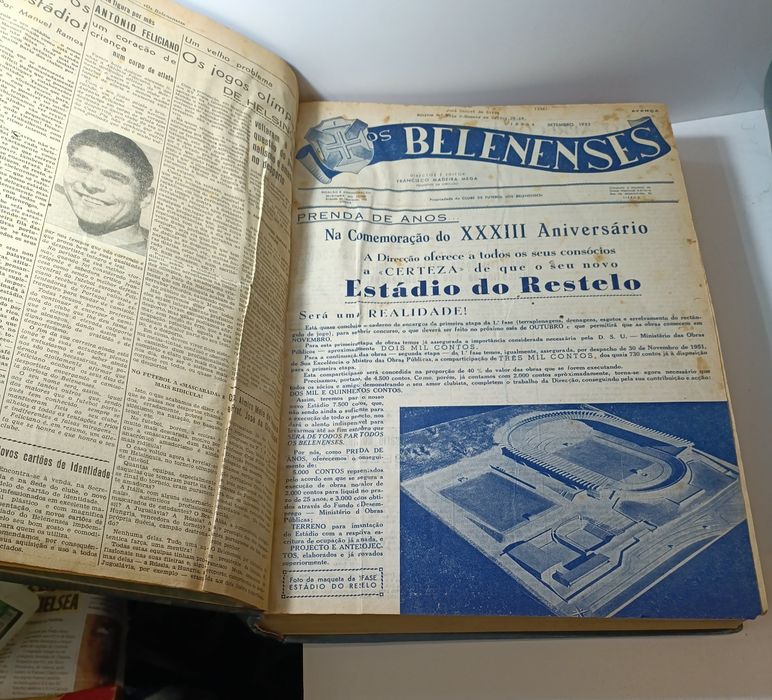 FC Os Belenenses - Rara compilação de Jornais